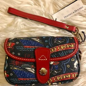 Dooney & Bourke Mickey Mouse Cruise Wristlet NWT